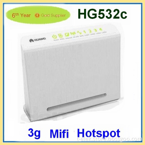 huawei HG532c 2.4GHz 4 LAN ports 3g wireless adsl router